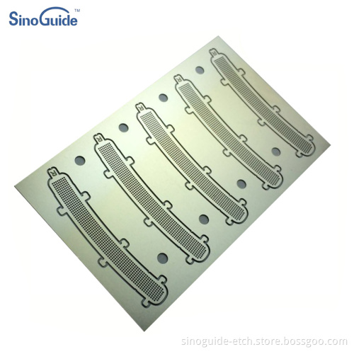 High Aesthetic Quality Photo Etch Parts Bluetooth Headset Earpiece Mesh